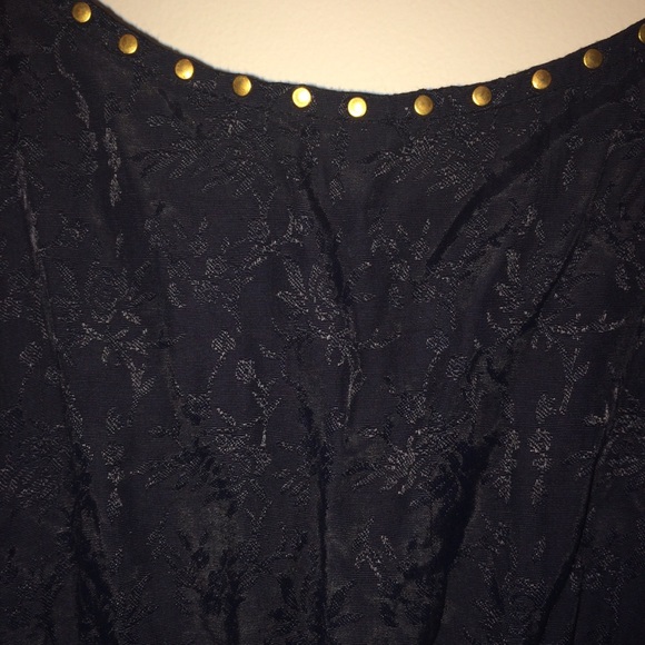 SOLS ELSEWHERE. Pins & Needles (UO) draped back studded tank - Picture 3 of 5